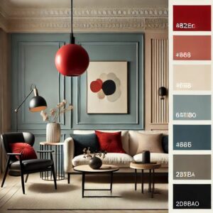 رنگ ها در طراحی داخلی: روانشناسی رنگ و تاثیر آن بر فضا